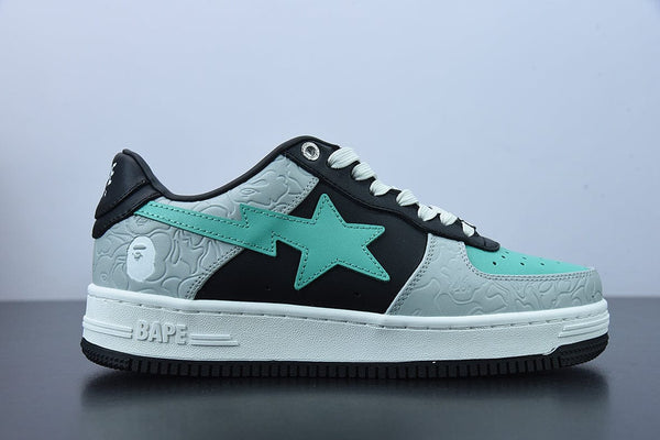 A Bathing Ape Bape Sta Low Grey Green