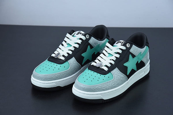 A Bathing Ape Bape Sta Low Grey Green