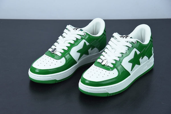 A Bathing Ape Bape Sta Low Green