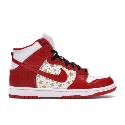 NIKE DUNK HIGH PRO SB SUPREME RED STARS