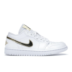 AJ1 LOW WHITE METALLIC GOLD