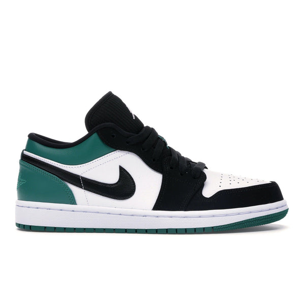 AJ1 LOW WHITE BLACK MYSTIC GREEN