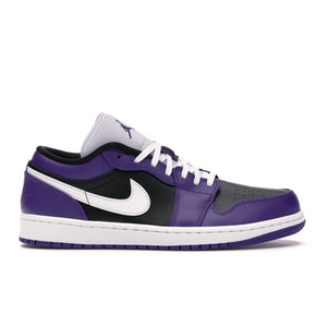 AJ1 LOW COURT PURPLE BLACK