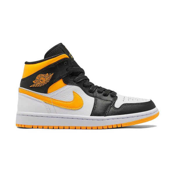 AJ1 MID LASER ORANGE BLACK