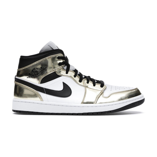 AJ1 MID METALLIC GOLD BLACK