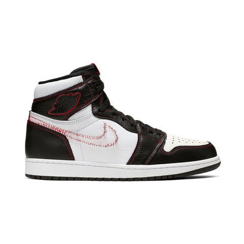 AJ1 RETRO HIGH DEFIANT WHITE BLACK GYM RED