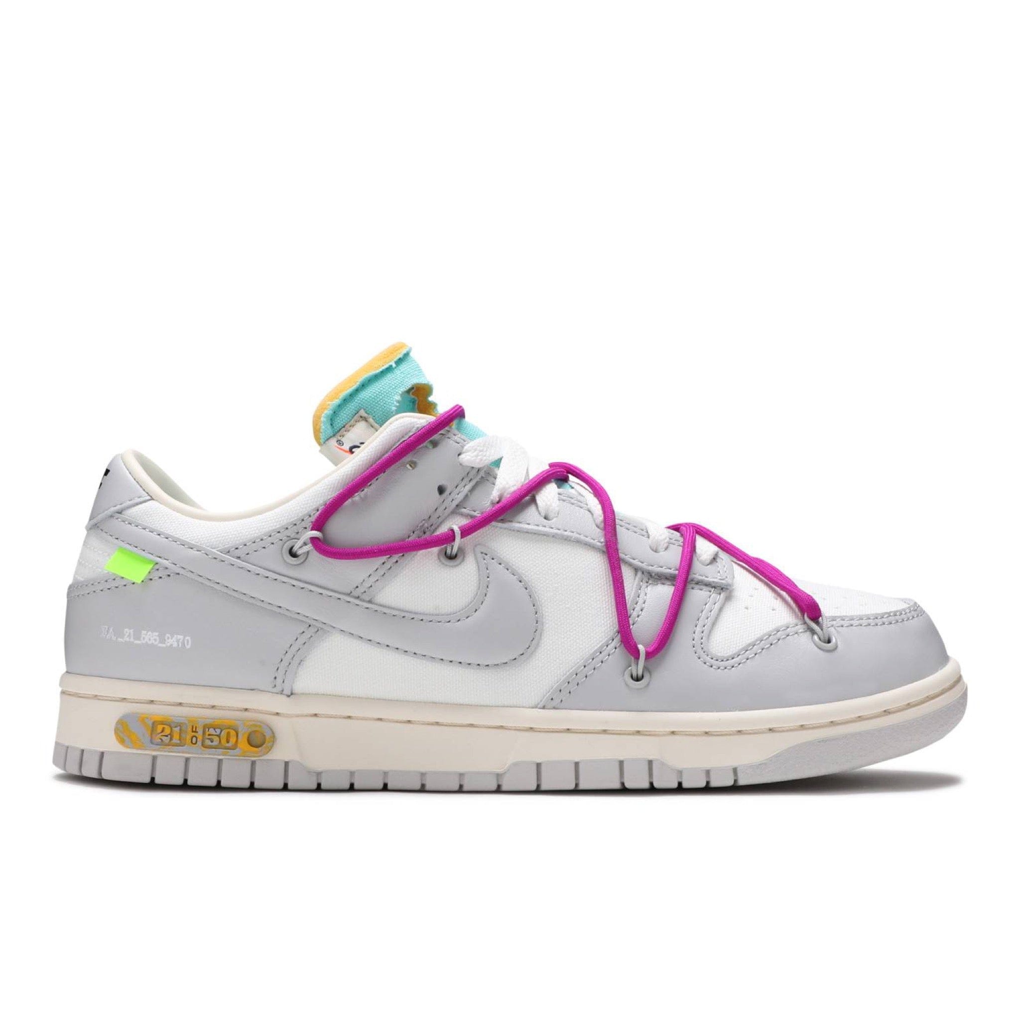 NIKE DUNK LOW OFF-WHITE LOT 21 OF 50