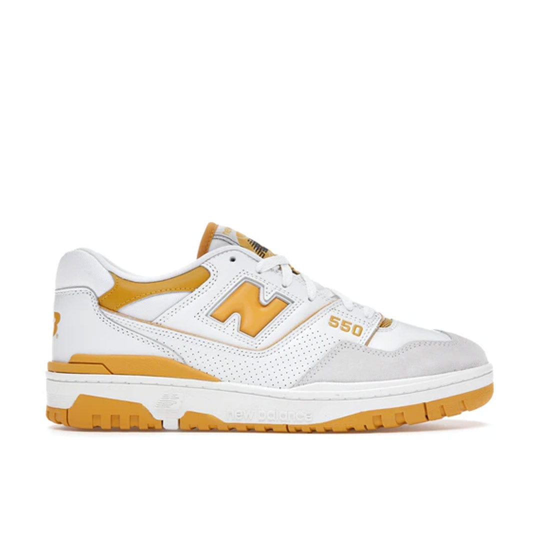 New Balance 550 Sea Salt Varsity Gold