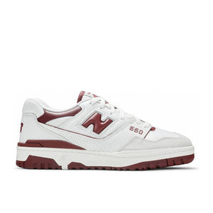 New Balance 550 White Burgundy