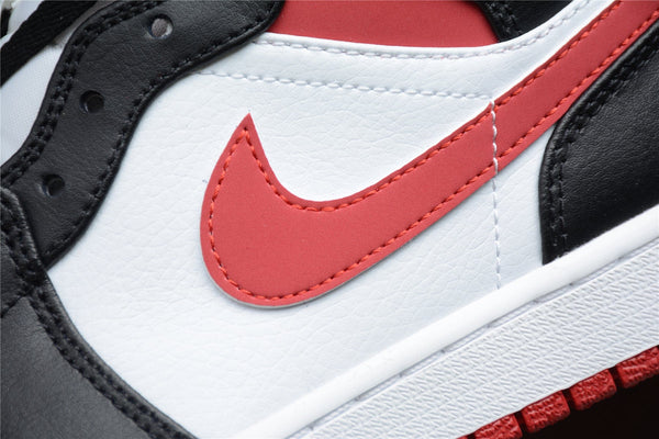 AJ1 MID GYM RED BLACK WHITE