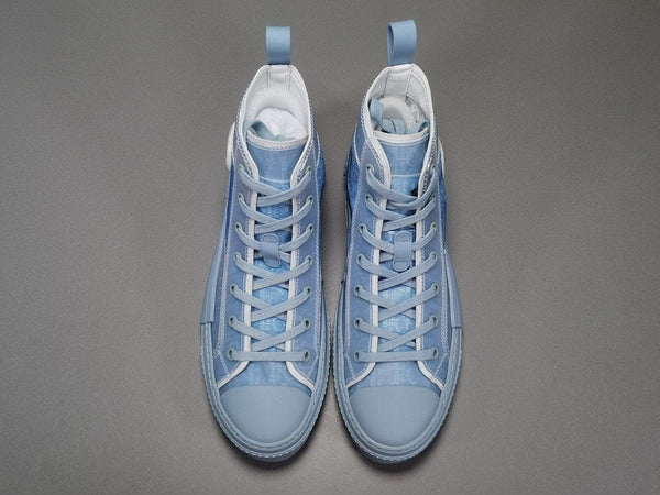 DIOR HIGH TOP DANIEL ARSHAM LIGHT BLUE