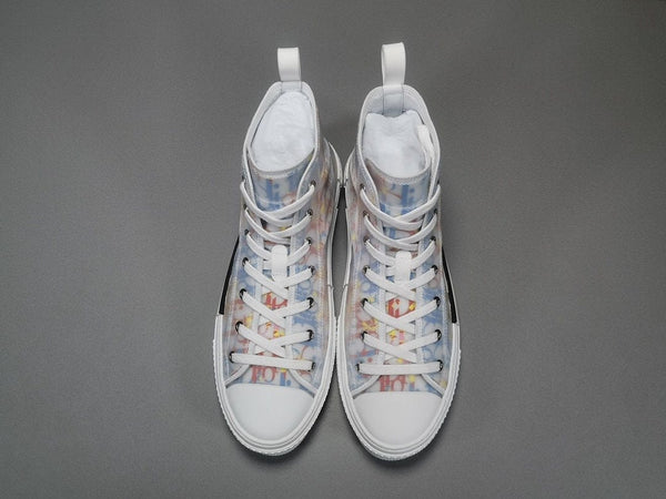 DIOR B23 HIGH TOP MULTICOLOR OBLIQUE