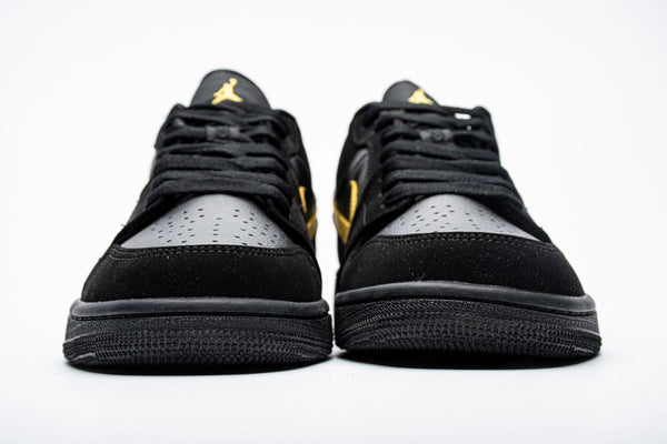 AJ1 LOW BLACK GOLD