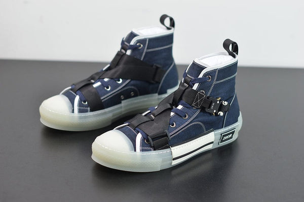 DIOR B23 HIGH TOP BLUE