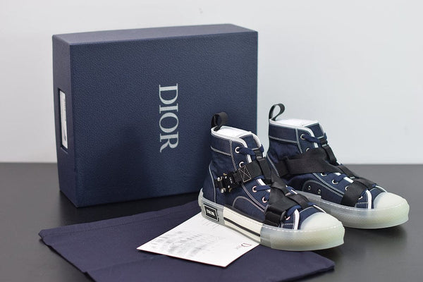 DIOR B23 HIGH TOP BLUE