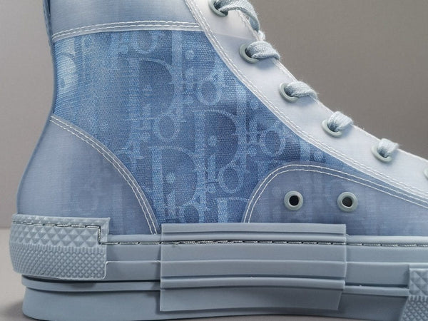 DIOR HIGH TOP DANIEL ARSHAM LIGHT BLUE