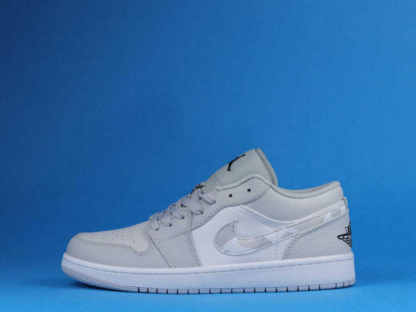 AJ1 LOW WHITE CAMO