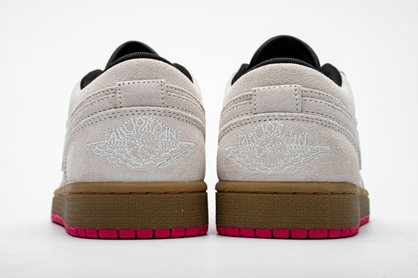 AJ1 LOW WHITE GUM HYPER PINK