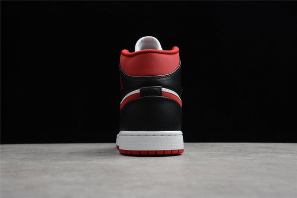 AJ1 MID GYM RED BLACK WHITE