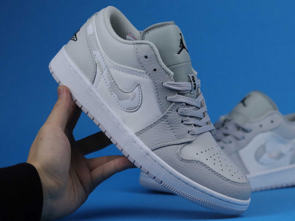 AJ1 LOW WHITE CAMO