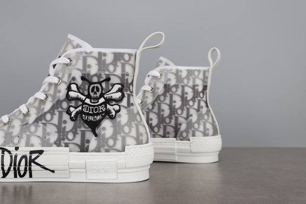 DIOR & SHAWN B23 HIGH TOP BEE EMBROIDERY