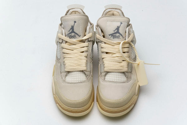 JORDAN 4 RETRO OFF-WHITE SAIL