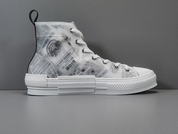 DIOR B23 HIGH TOP DANIEL ARSHAM NEWSPAPER