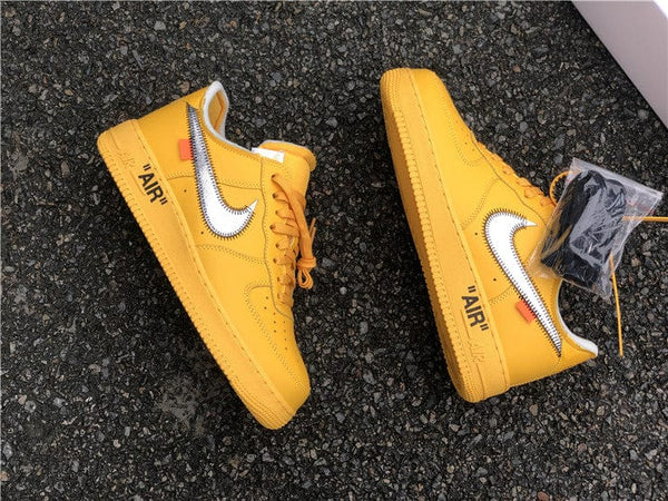 AIR FORCE OFF-WHITE UNIVERSITY GOLD