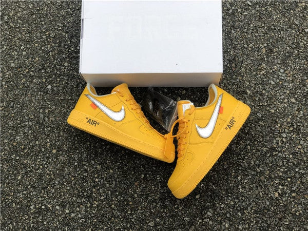 AIR FORCE OFF-WHITE UNIVERSITY GOLD